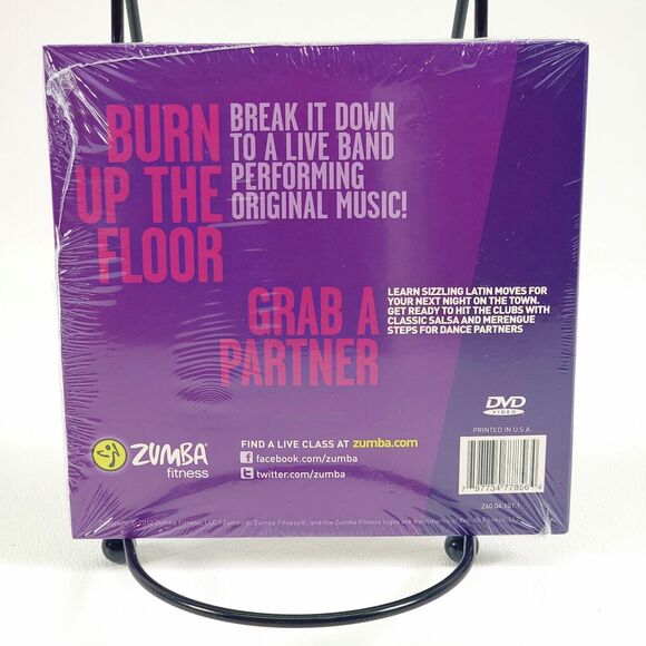 Zumba Fitness Take it to‎ The Dance Floor 2 DVD Set NEW Factory Sealed - Picture 2 of 2